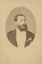 Ritratto del compositore Léo Delibes 1836-1891, ca. 1885