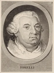 Ritratto del compositore Niccolò Jommelli