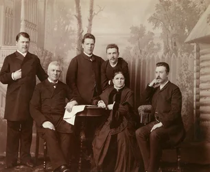 Ritratto della famiglia di Sophia Perovskaya, 1860