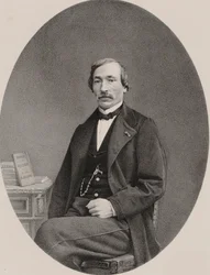 Ritratto del violinista e compositore Delphin Alard 1815-1888, 1870