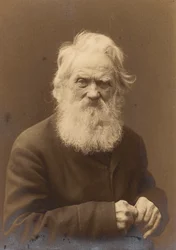 Ritratto posato di un vecchio, Landskrona, Svezia, 1910