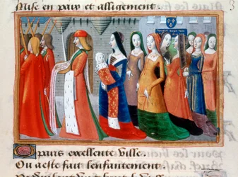 Presentazione del Delfino Carlo, 1403, 1484