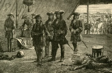 Il Principe Eugenio dopo la vittoria sui Turchi a Belgrado, 1717, 1890