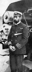 Il Principe Giorgio come capitano della Royal Navy, c1900s-c1920s 1936