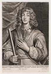 Principe Rupert del Reno, ufficiale di cavalleria, c. 1640
