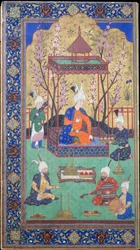 Principe in un cortile del giardino, 1525-30