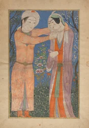 Coppia principesca, 1400-1405