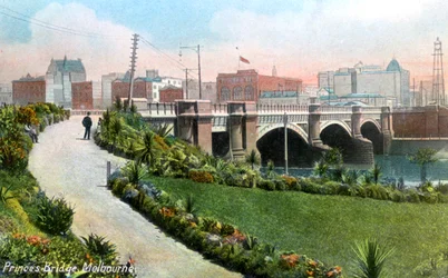 Ponte dei Principi, Melbourne, Australia, 1912