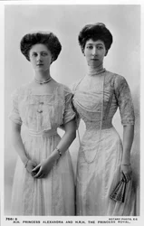 Principessa Alexandra e la Principessa Reale, fine 1900