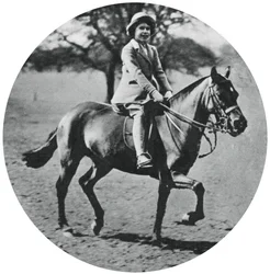 Principessa Elisabetta a cavallo, Windsor Great Park, 1935