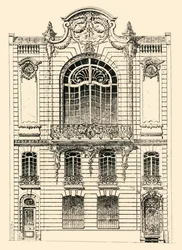 Casa privata a Parigi, 1903