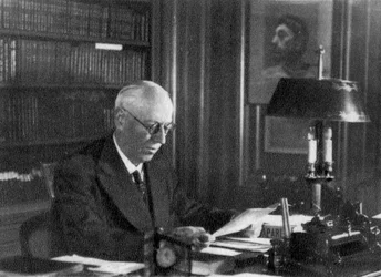 Professor Charles Laubry, cardiologo francese, 1940