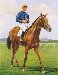 Prometeo, fantino: W. Rickaby, 1939