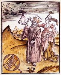 Tolomeo, astronomo e geografo greco alessandrino, 1508