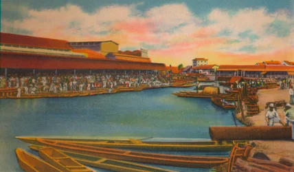 Mercato pubblico, Barranquilla, c. 1940