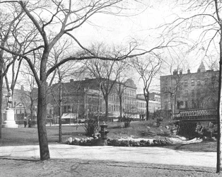 Piazza Pubblica, Cleveland, Ohio, USA, c1900