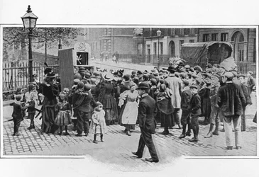 Spettacolo di Punch e Judy, Londra