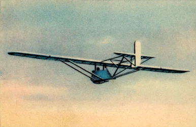 Allievo in aliante da addestramento Zögling camuffato, 1932