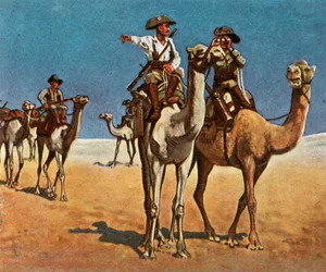 Inseguendo i Simon-Copper-Hottentots nel deserto del Kalahari, 16 marzo 1908, 1936