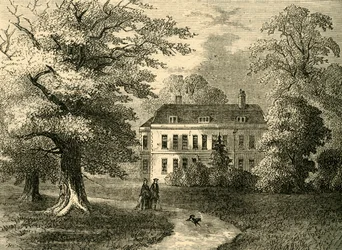 Putney House, 1810, c1878