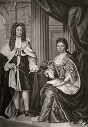 Regina Anna e Principe Giorgio di Danimarca, fine XVII o inizio XVIII secolo 1906