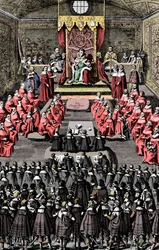 Regina Elisabetta I in Parlamento, XVI secolo, c1902-1905