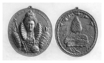 Medaglia della regina Elisabetta I, XVI secolo, 1896
