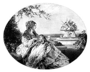 Regina Vittoria e Principe Arturo, 1850