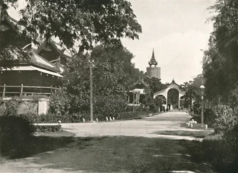 Torre di guardia della regina, il palazzo, Mandalay