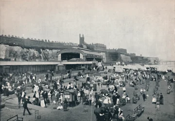 Ramsgate - Una vista vivace delle sabbie, 1895