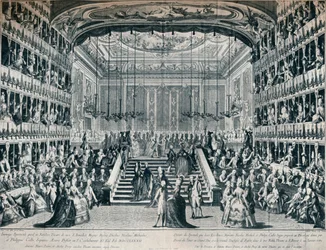 Ricevimento del Granduca e della Granduchessa di Russia al Teatro di San Bendetto, 1902