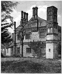 Casa del Rettore, Great Snoring, Norfolk, fine XV secolo, 1893