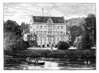 Reinhardsbrunn, vicino a Gotha, Germania