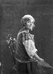 Réjane, attrice francese, 1905