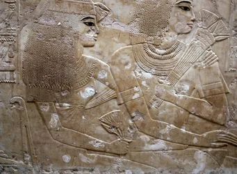 Rilievo dalla tomba di Ramose, Luxor, Egitto, XIV secolo a.C.