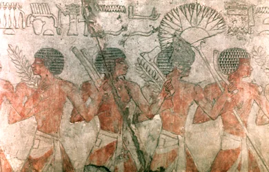 Rilievo con Soldati, Tempio di Hatshepsut