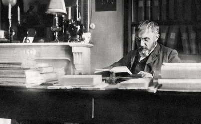 Rene Doumic, critico letterario francese e uomo di lettere, 1922