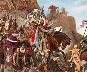 Ritorno di Enrico III dal suo primo viaggio a Roma, 1936