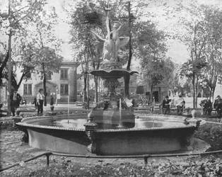 Rice Park, St Paul, Minnesota, USA, c1900