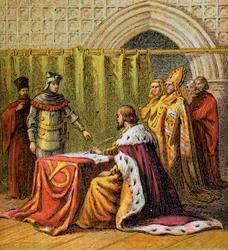 Riccardo II abdica, 1399, c1850