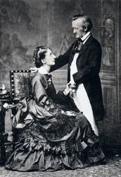 Richard e Cosima Wagner, fine XIX secolo