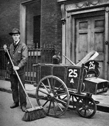 Spazzino, Londra, 1926-1927