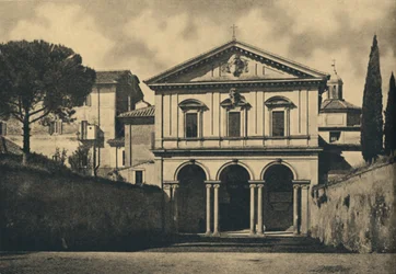 Roma - Basilica di S. Sebastiano sulla Via Appia, 1910