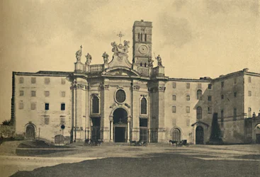 Roma - Basilica di Santa Croce in Gerusalemme, 1910