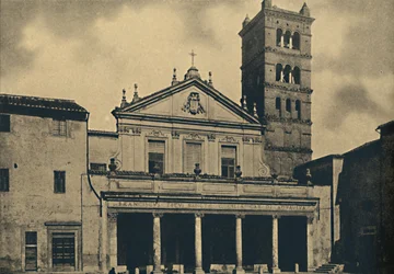 Roma - Chiesa di Santa Cecilia, 1910