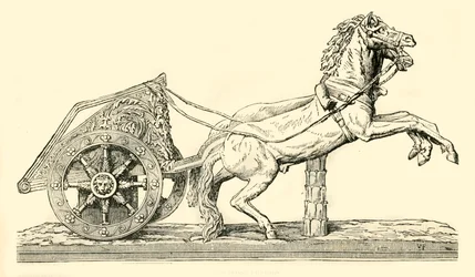 Carro da corsa romano, 1890