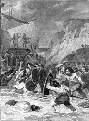 Invasione romana della Britannia, 55-54 a.C.