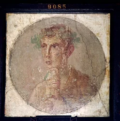 Ritratto romano di un giovane uomo da Pompei, I secolo