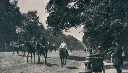 Rotten Row, Hyde Park, c1900