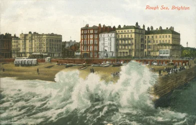 Mare agitato, Brighton, fine XIX-inizio XX secolo
